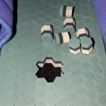 Figure 3a: Hex Insole with Plugs Removed