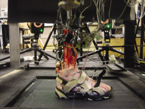 Figure 1. Dynamic cadaver gait simulator.