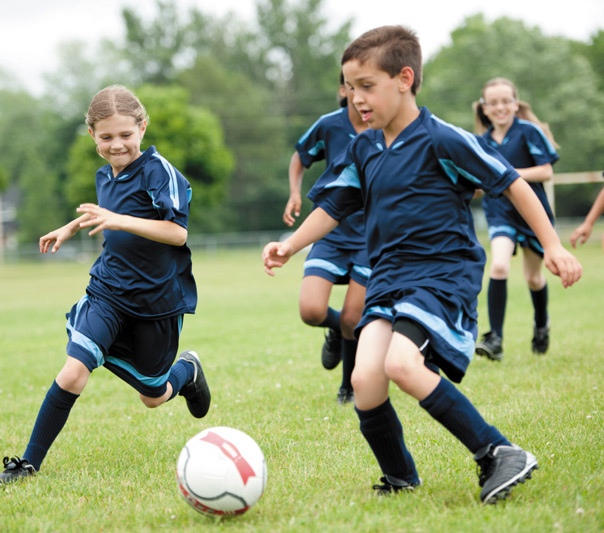 Ball sports bolster bones