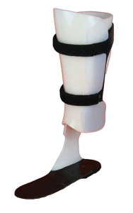 Custom ValgaNoodle AFO with Pre-Tibial Shell - Model: NPV