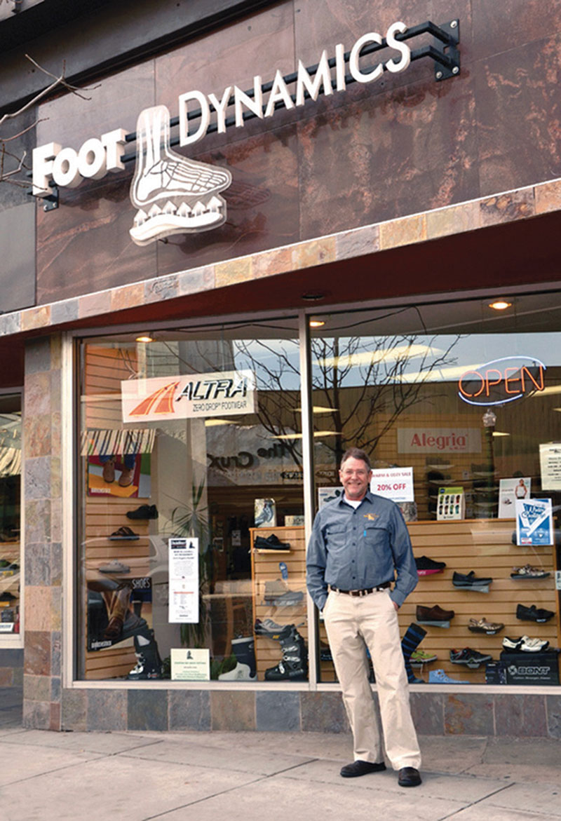 Foot Dynamics:  A clinical approach to quality shoes for an active community