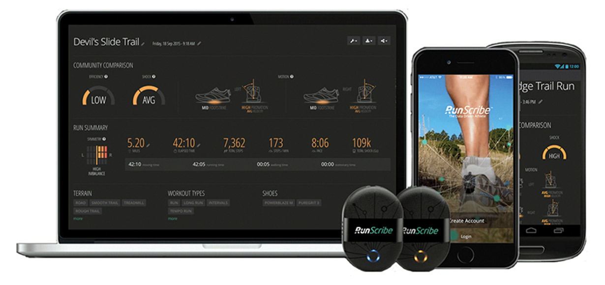 RunScribe Wearable Sensors