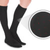 Red Dot Patterned Compression Knee Highs