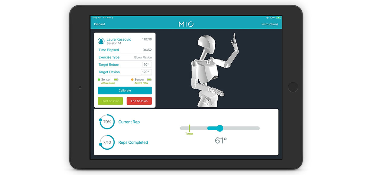 MIO Therapy Wearable Physical Therapy Technology