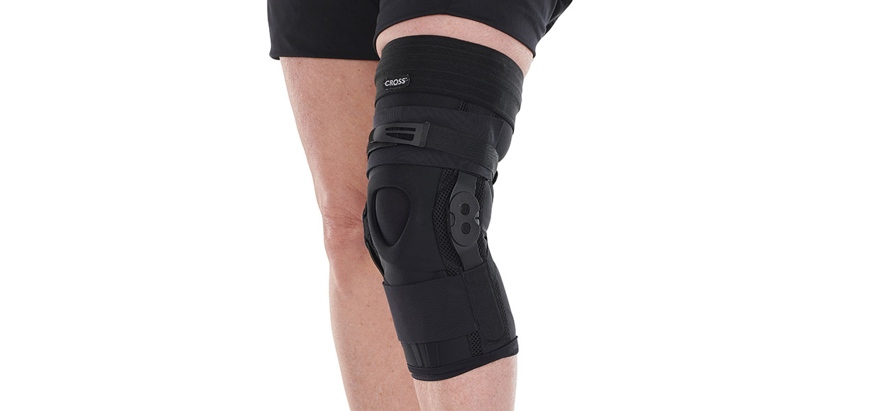 hyperextended knee brace
