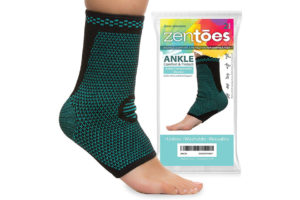 ZENTOES ANKLE COMPRESSION SOCK SLEEVES FOR SUPPORTING ACHING ANKLES
