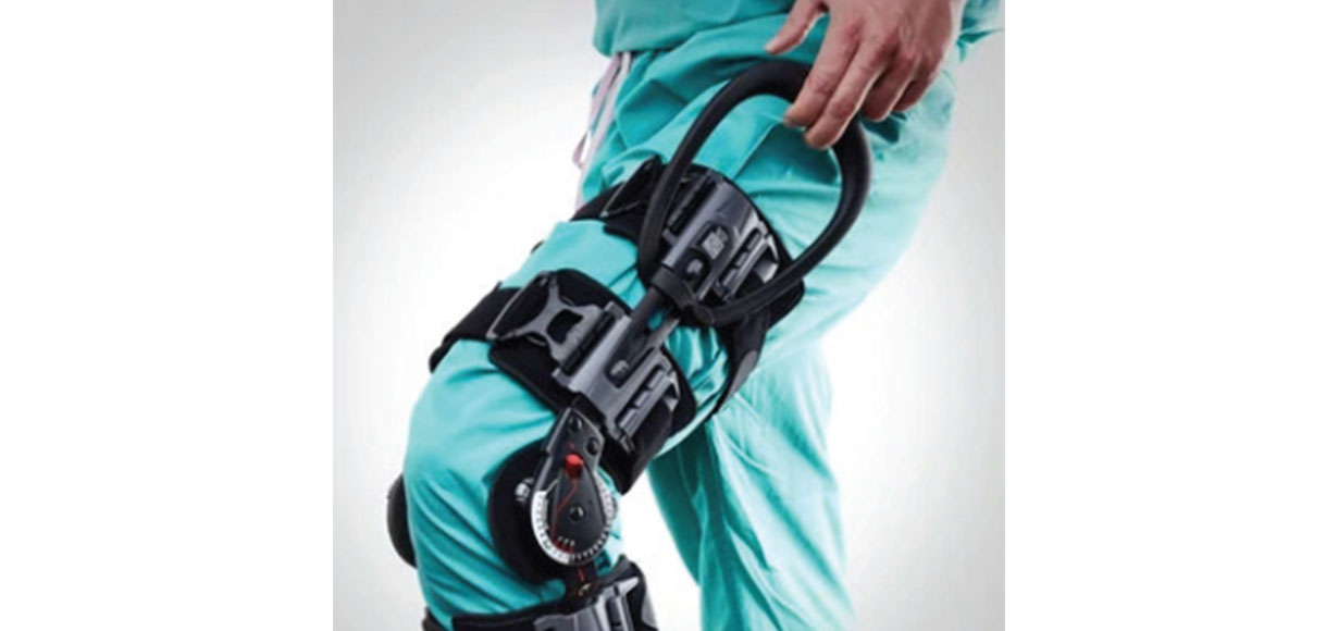 Post-Operative Knee Brace Attachment