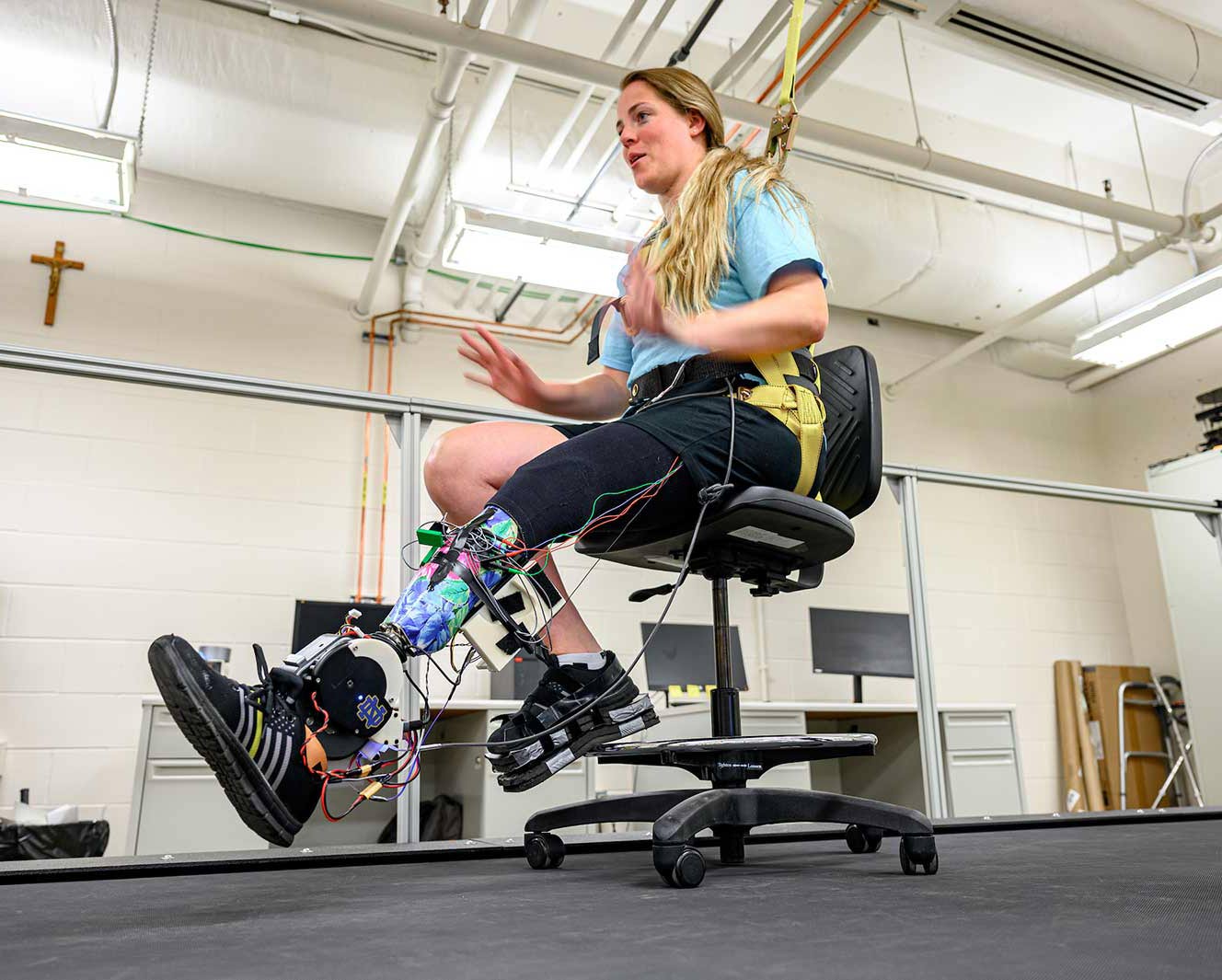 Notre Dame Team Developing Powered Prosthesis to Aid Natural Movement
